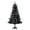 Black, variant on 6.5' Pre-Lit Madison Pine Green Artificial Christmas Tree with Color-Changing LED Lights, by Holiday Time