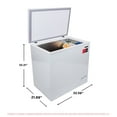 thumbnail image 6 of Frigidaire 7.0 Cu. ft. Chest Freezer, EFRF7003, White, 6 of 23