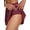 #2013: 1 Pack, Wine Red, variant on Cadmus Womens Athletic Running Shorts Lightweight High Split Comfy Liner for Gym Workout Track,1 Pack,Light Navy ,S
