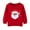 WMBSW25C213, variant on HILEELANG Kids Christmas Sweatshirt, Cotton Pullover Top with Reindeer Appliqué, Unisex Holiday Long Sleeve Shirt for Toddler Boys Girls 3T