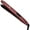Red, variant on Bio Ionic 10X Styling Flat Iron, 1" Hair Straightener with Sonic Vibrating Plates, Ceramic Flat Iron