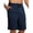 #6013:1 Pack, Navy Blue, variant on Cadmus Mens 2-in-1 Dry Fit Running Shorts with Liner, 9" Inseam Gym Basketball Shorts, Deep Pockets,#50, White,XL