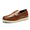 BROWN, variant on Men's Casual Dress Shoes Slip-on Lightweight Penny Loafers