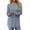 Blue, variant on Fantaslook Long Sleeve Shirts for Women Casual Tunic Tops Dressy Crew Neck Pullover Fall Lightweight Sweaters for Women