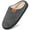 Gray, variant on Mens Slippers Memory Foam Warm House Slippers for Men Non Slip Fuzzy Shoes