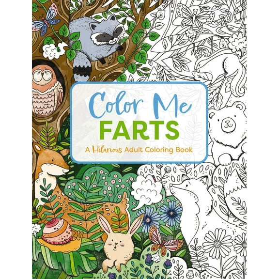 Color Me Farts Coloring Book Walmart Exclusive