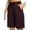 #2028:1 Pack, Wine Red, variant on Cadmus Women's 9'' Bermuda Shorts Casual Loose Comfy Drawstring Athletic Shorts with Pockets,Wine Red,Medium