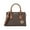 Brown, Dark Gray, variant on Michael Kors Womens Sheila Small Faux Saffiano Leather Satchel (Brown) 35S3G6HS5B-847