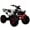 Black, variant on X-Pro Brand New 125cc Gas ATV, Automatic Transmission w/Reverse Electric Start Big 19"/18" Tires