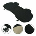 thumbnail image 3 of XUKEY Universal Car Rear Back Row Seat Cushion Cover Pad Protector Chair Breathable Mat Black Soft, 3 of 10