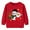 WMBSW25C212, variant on HILEELANG Kids Christmas Sweatshirt, Cotton Pullover Top with Reindeer Appliqué, Unisex Holiday Long Sleeve Shirt for Toddler Boys Girls 3T