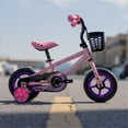 thumbnail image 2 of JOYSTAR Cervine 10 inch Kids Bike for Boys and Girls, Children Bicycle in Pink, 2 of 8