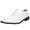 WHITE-2, variant on Men's Faux Patent Leather Tuxedo Dress Shoes Classic Lace-up Formal Oxford BLACK size 9.5