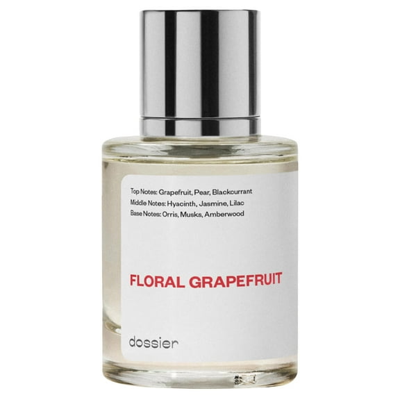 Dossier Floral Grapefruit Eau De Toilette, Inspired by Chanel's Chance Eau Tendre, Perfume for Women, 1.7 oz