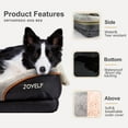 thumbnail image 3 of JOYELF Large Memory Foam Dog Bed, Orthopedic Dog Bed & Sofa with Removable Washable Cover and Squeaker Toys as Gift, 3 of 9