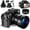 Black, variant on NBD Digital Camera 4K Ultra HD 48MP All-in-One Vlogging Camera with Wide Angle Lens, Digital Zoom 16x and 3" Screen