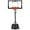 Gray, variant on Portable Basketball Hoop Outdoor, SEGMART 3.3Ft-10Ft Height Adjustable Swimming Pool Basketball Hoop Goal System with PE Backboard for Kids Youth Adults Play in Backyard/Courts/Indoor