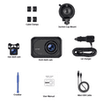 thumbnail image 3 of TOGUARD Dash Cam Front and Rear, 1080P Dash Camera, Dashcam with Night Vision, Car Camera with 2.45-inch LCD Display, Parking Mode, G-Sensor, Loop Recording, WDR, 3 of 7