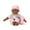 Dark Skin Tone, variant on Madame Alexander 14-Inch Sweet Smiles Baby Doll, Pink Bunny, Light Skin Tone