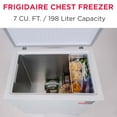 thumbnail image 3 of Frigidaire 7.0 Cu. ft. Chest Freezer, EFRF7003, White, 3 of 23