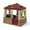Brown, variant on Step2 Neat & Tidy Cottage II Brown Playhouse Plastic Kids Outdoor Toy
