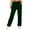 Army Green, variant on Admvng Women Sweatpants Solid Color Wide Leg Sweatpants Fall Casual Pants, Size S-2XL