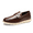 DARK BROWN, variant on Men's Casual Dress Shoes Slip-on Lightweight Penny Loafers