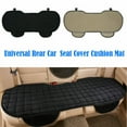 thumbnail image 4 of XUKEY Universal Car Rear Back Row Seat Cushion Cover Pad Protector Chair Breathable Mat Black Soft, 4 of 10