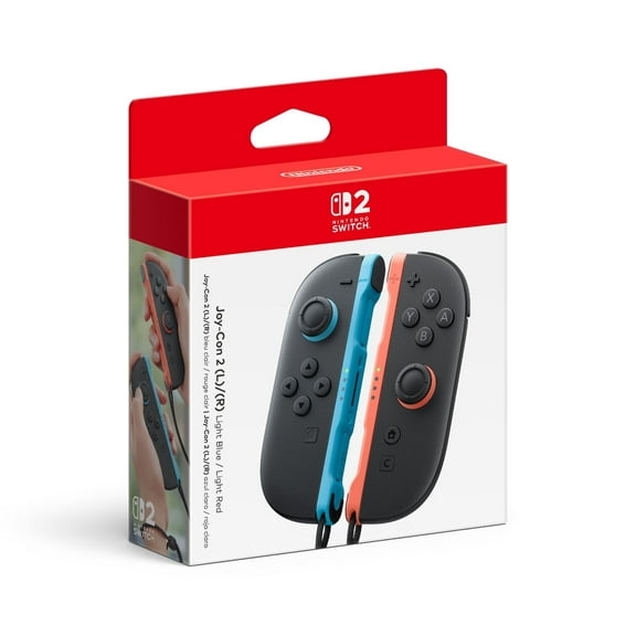 Joy-Con™ 2 (L)/(R) Light Blue/Light Red