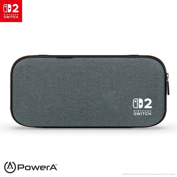 PowerA NSW2 Slim Case - Heather Grey - Switch 2