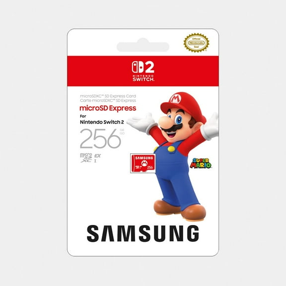 Samsung microSD Express Memory Card – 256GB – Compatible with Nintendo Switch™ 2
