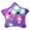 Purple, variant on GLUAAE Creative Twinkle Glowing Stars Shape Plush Throw Pillow, LED Night Light Pillow Cushions Stuffed Toys Gifts for Kids, Christmas (Blue)