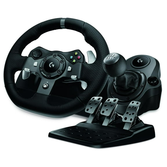 Logitech G920 Wheel and Shifter Bundle for XBOX, Real Force Feedback, Walmart Exclusive