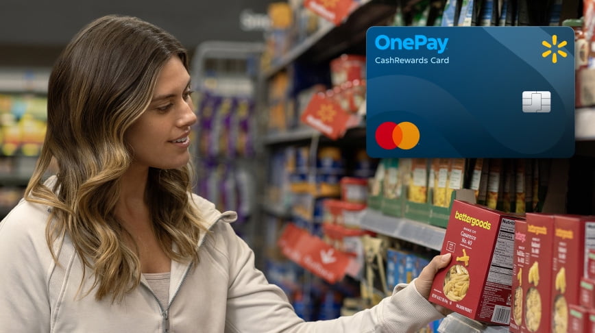 OnePay CashRewards Card.