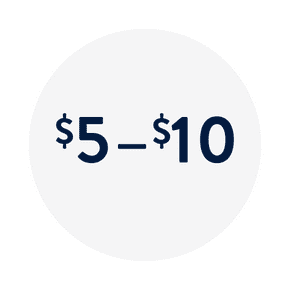 $5—$10
