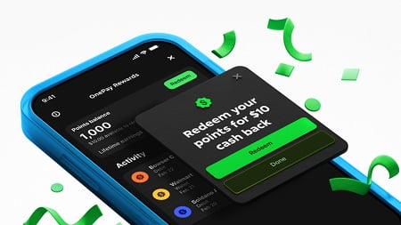 Shop. Earn. Redeem cash back.