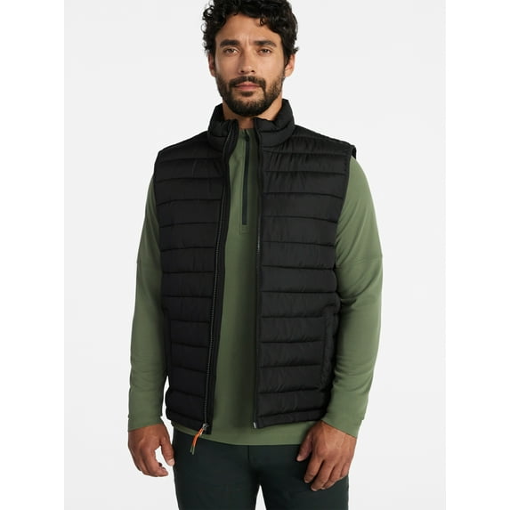 Ozark Trail Men's and Big Men's Puffer Vest, Sizes S-3XL