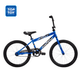 thumbnail interactive-video image 1 of Huffy 20" Rock It Kids' Bike, Fits Riders 44"-56", Blue, Child, Boys, 1 of 14