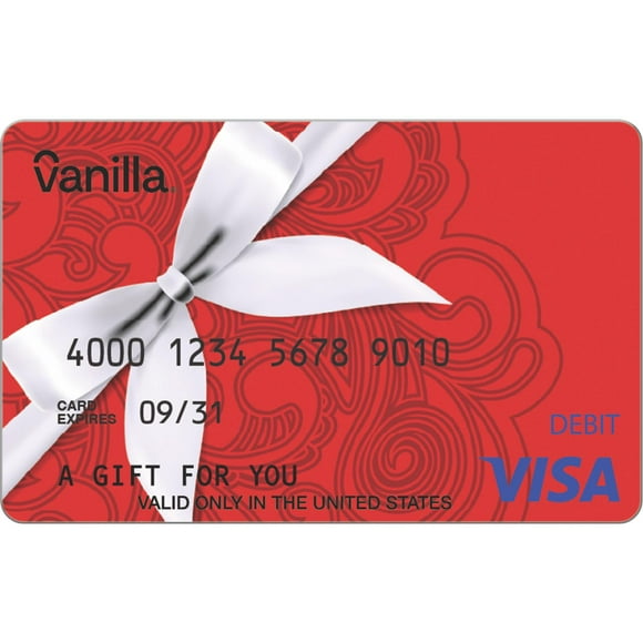 Vanilla® Visa® $25 Red Swirl eGift Card (Plus $3.84 Purchase Fee) [Email Delivery]