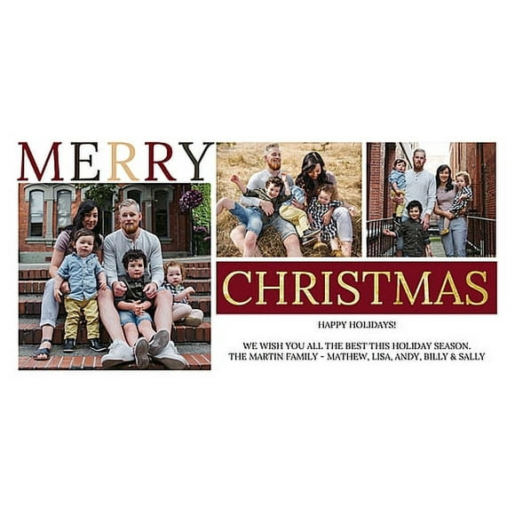 4x8 Custom Photo Paper Card