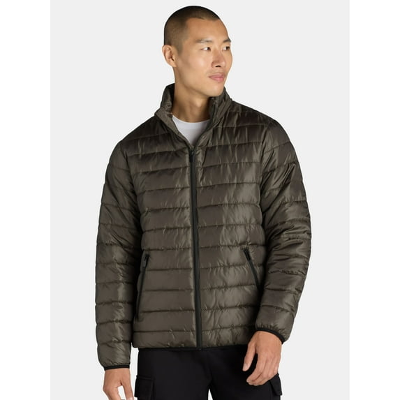 Big Chill Men’s Midweight Quilted Puffer Jacket, Sizes M-XXL