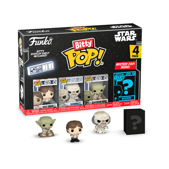 Funko Bitty POP! 4-Pack: Star Wars - Series 2 - Han Solo Collectible Vinyl Mini-Figures