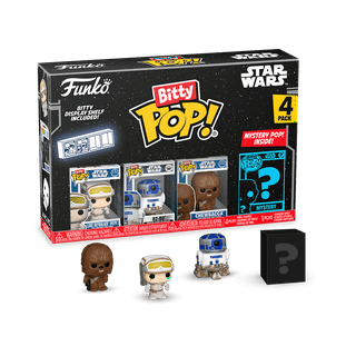 Funko Bitty POP: Star Wars Series 2- Luke Bitty POP 4-Pack, Empire Strikes Back, Vinyl Figures