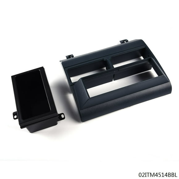 CROSSDESIGN Trucks Car Stereo Radio Dash Kit Antenna Harness Fit for Chevy Crew Cab Dually 1992-1994 Dash Cover Blue