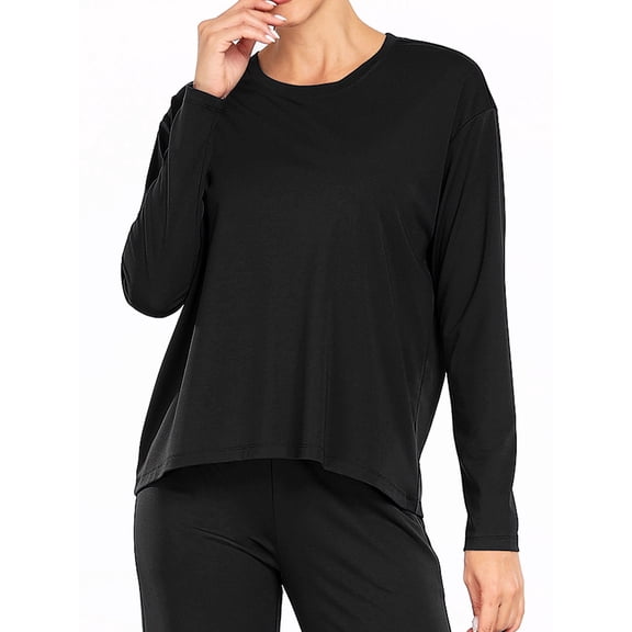 Cadmus Womens Loose Workout Tops Long Sleeve Tee Shirts Athletic Shirts Casual Comfy Sun Protection Activewear Tops for Gym Running Yoga