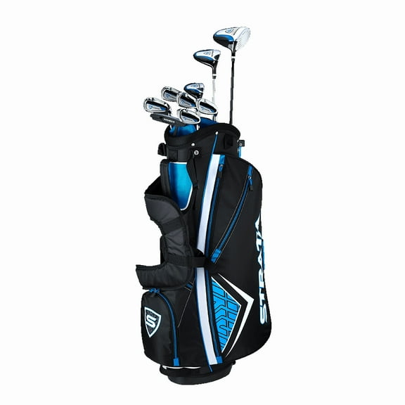 Callaway Strata Left-Hand Men's 12-Piece Complete Golf Club Set, Graphite, Regular