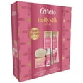 thumbnail image 1 of Caress Daily Silk Bodywash and Bar Soap Skincare Gift Set, 4 Piece, 1 of 7