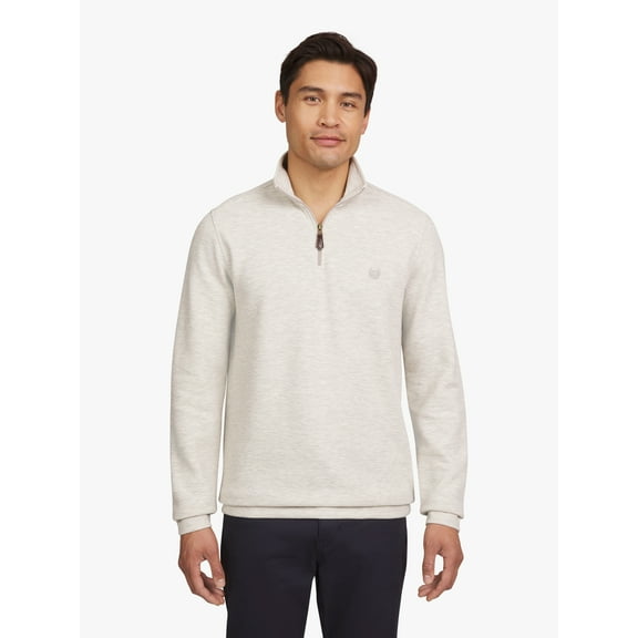 Chaps Men's & Big Men's Jaspe Quarter Zip Sweater, Sizes S-3XL