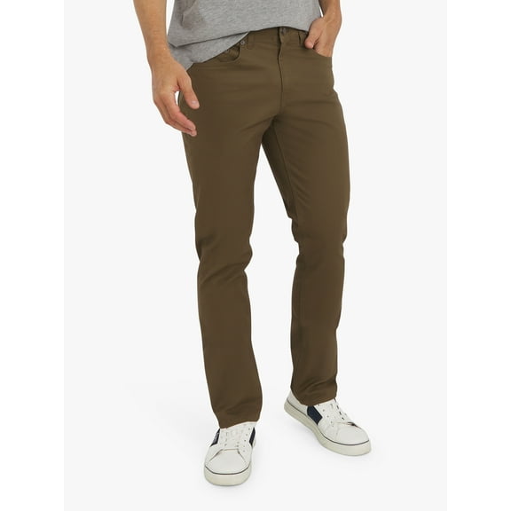 Chaps Men's & Big Men's Stretch Twill 5-Pocket Pant, Sizes 30-42