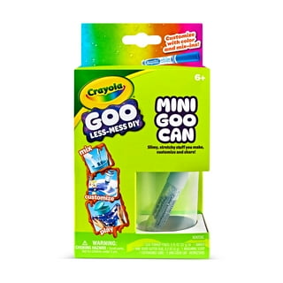 Crayola Goo, 1 Ct Mini Goo Can, Stocking Stuffers for Kids, Slime Making Kit, Less Mess, DIY Sensory Craft, Holiday Toys & Gifts, Ages 6 & Up